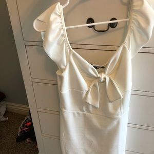 NEVER WORN NASTY GAL WHITE DRESS